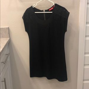 Black cocktail dress